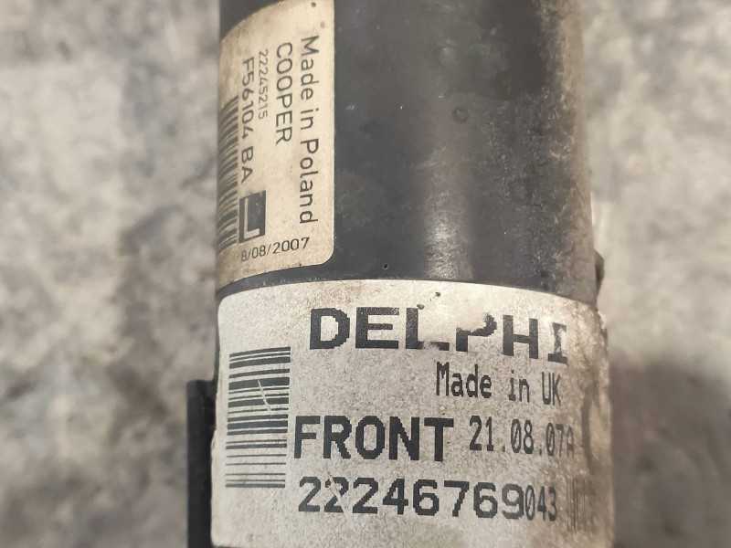 Recambio de amortiguador delantero izquierdo para mini mini (r56) cooper d referencia OEM IAM 22246769043 22245215 F56104BA 