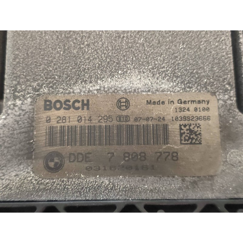 Recambio de centralita motor uce para mini mini (r56) cooper d referencia OEM IAM 0281014295 DDE7808778 031620161 BOSCH