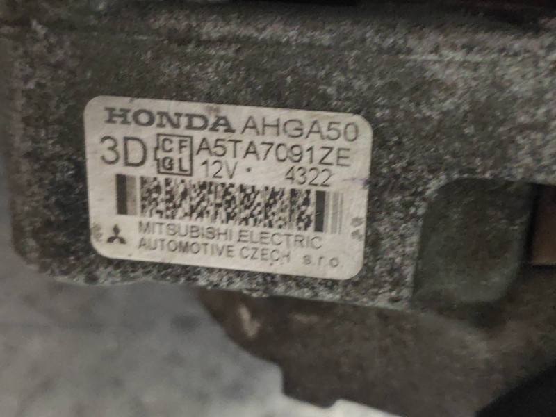 Recambio de alternador para honda civic berlina 3 (ep1/2) 1.4i s referencia OEM IAM A5TA7091ZE AHGA50 
