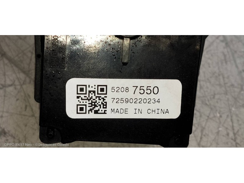 Recambio de mando limpia para opel mokka x innovation start/stop referencia OEM IAM 52087550  