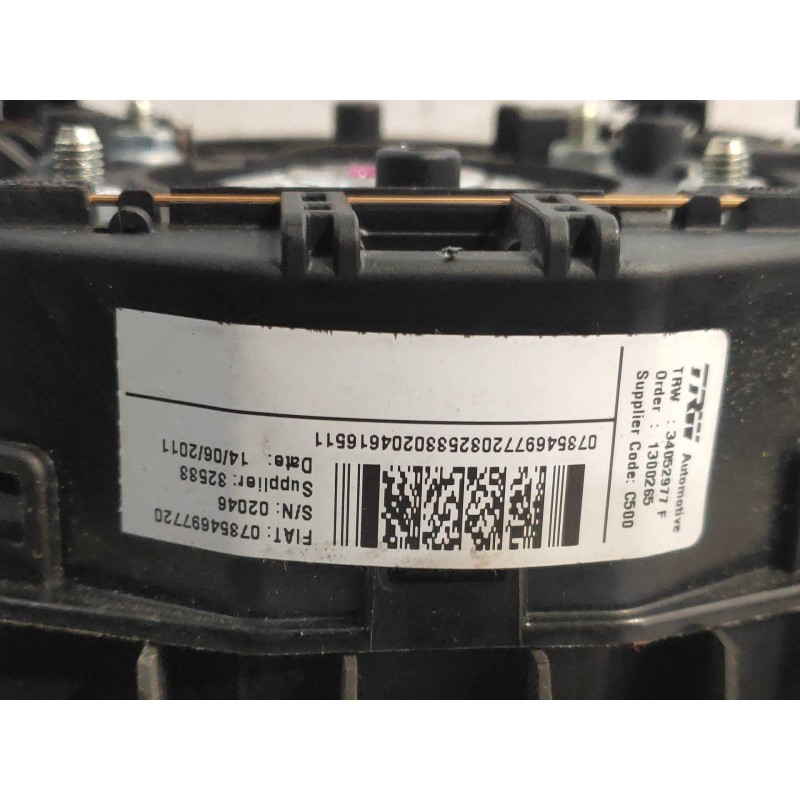 Recambio de kit airbag para fiat ducato caja cerrada 35 (06.2006 =>) l1h1 160 multijet power referencia OEM IAM   