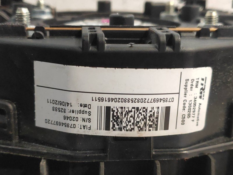 Recambio de kit airbag para fiat ducato caja cerrada 35 (06.2006 =>) l1h1 160 multijet power referencia OEM IAM   