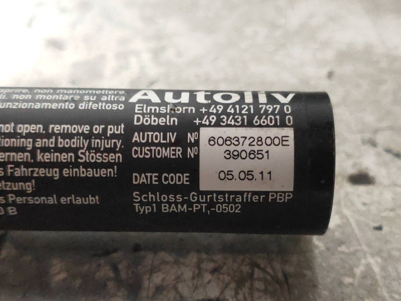 Recambio de kit airbag para fiat ducato caja cerrada 35 (06.2006 =>) l1h1 160 multijet power referencia OEM IAM   