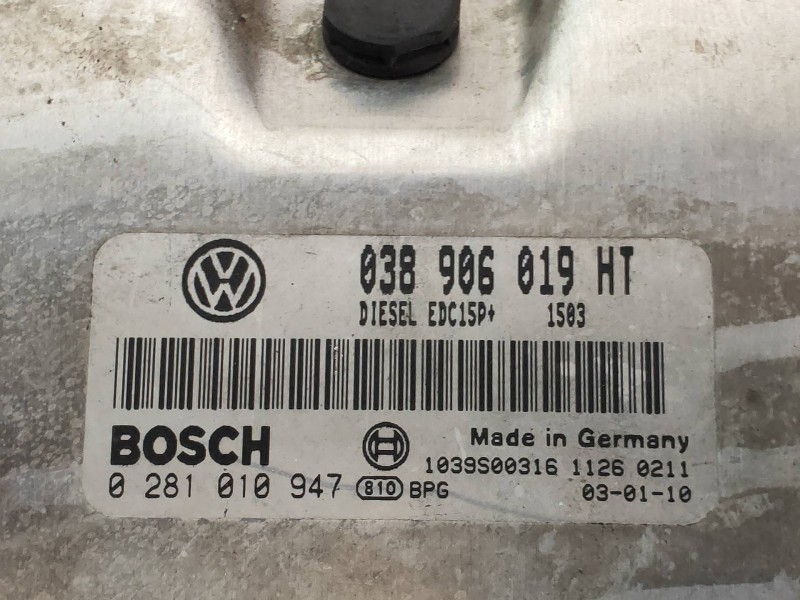 Recambio de centralita motor uce para seat ibiza (6l1) 1.9 tdi referencia OEM IAM 0281010947 038906019HT EDC15P BOSCH Recambio de centralita motor uce para seat ibiza (6l1) 1.9 tdi referencia OEM IAM 0281010947 038906019HT EDC15P BOSCH
