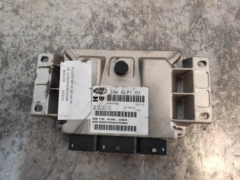 Recambio de centralita motor uce para peugeot 307 (s1) xt referencia OEM IAM IAW6LP101 16635064 9650602580 15660354 9650623180 M