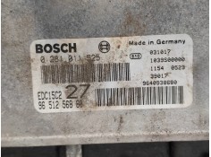 Recambio de centralita motor uce para peugeot 206 berlina xr referencia OEM IAM 0281011525 9651256880 9640938680 EDC15C2 27 BOSC 2