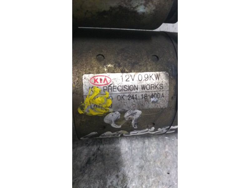 Recambio de motor arranque para kia carens 1.8 monovolumen referencia OEM IAM 24118400A KIA 