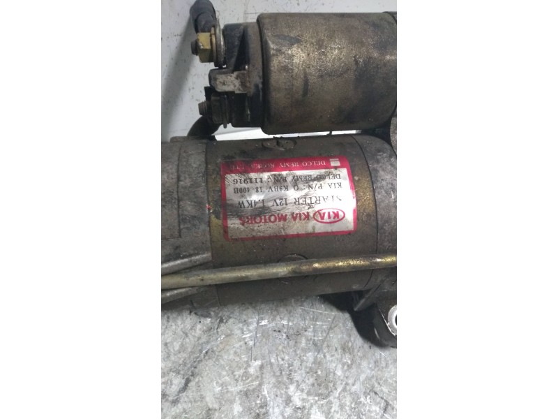 Recambio de motor arranque para kia carnival ii 2.5 v6 ex referencia OEM IAM 111916 KIA 25 V6