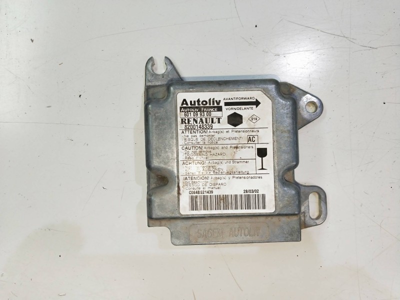 Recambio de kit airbag para renault kangoo (f/kc0) 1.9 dci diesel cat referencia OEM IAM   