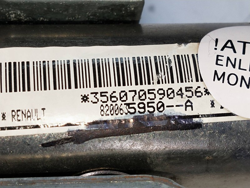 Recambio de airbag cortina delantero izquierdo para renault clio iii 1.5 dci diesel cat referencia OEM IAM 8200635950A  