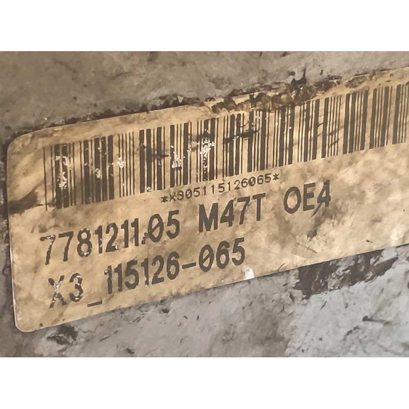 Recambio de culata para bmw serie 3 berlina (e90) 2.0 16v diesel referencia OEM IAM 204D4 778121105 M47T0E4 X3115126065 Recambio de culata para bmw serie 3 berlina (e90) 2.0 16v diesel referencia OEM IAM 204D4 778121105 M47T0E4 X3115126065