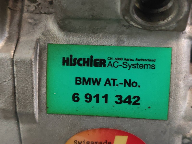 Recambio de compresor aire acondicionado para bmw serie 5 berlina (e39) 540i referencia OEM IAM 6911342 K1C407R 7SB16C 