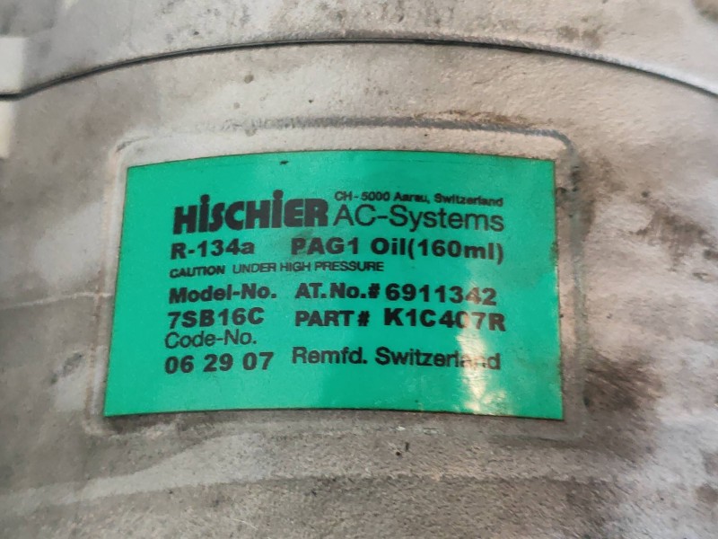 Recambio de compresor aire acondicionado para bmw serie 5 berlina (e39) 540i referencia OEM IAM 6911342 K1C407R 7SB16C 