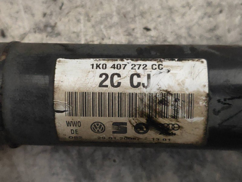 Recambio de transmision delantera derecha para volkswagen caddy ka/kb (2k) furg. referencia OEM IAM 1K0407272CC  