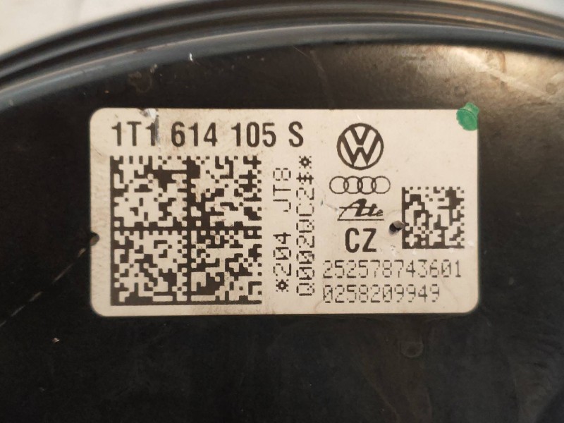 Recambio de servofreno para volkswagen caddy ka/kb (2k) furg. referencia OEM IAM 1T1614105S 0258209949 ATE