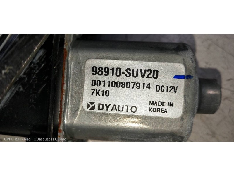 Recambio de elevalunas delantero derecho para opel mokka x innovation start/stop referencia OEM IAM 98910SUV20  