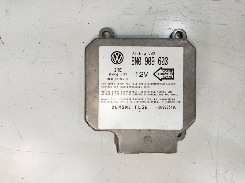 Recambio de kit airbag para seat toledo (1l) 1.9 tdi referencia OEM IAM    Recambio de kit airbag para seat toledo (1l) 1.9 tdi referencia OEM IAM