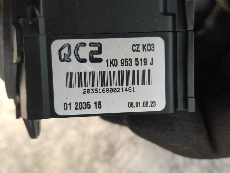 Recambio de mando limpia para volkswagen caddy ka/kb (2k) furg. referencia OEM IAM 1K0953519J  