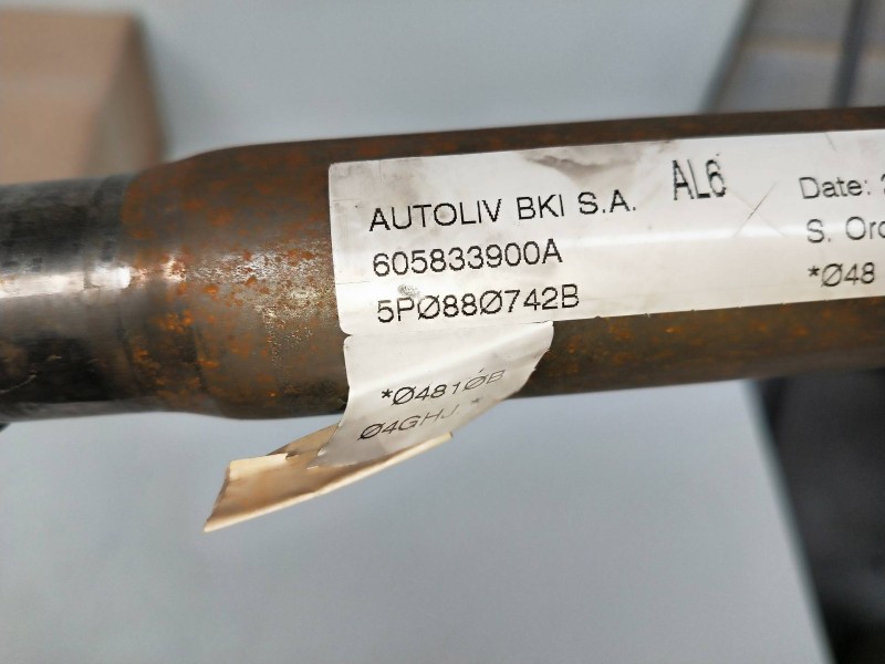 Recambio de airbag cortina delantero derecho para seat toledo (5p2) stylance / style referencia OEM IAM 5P0880742B  