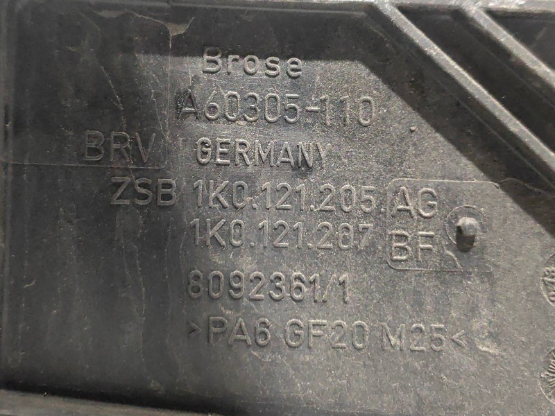 Recambio de electroventilador para skoda octavia berlina (1z3) trend referencia OEM IAM 1K0959455EF 1K0121203AR 1K0121205AC 1K01