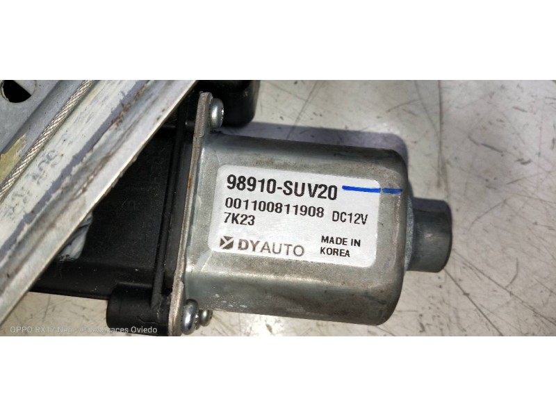 Recambio de elevalunas trasero derecho para opel mokka x innovation start/stop referencia OEM IAM 98910SUV20  