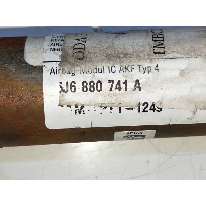 Recambio de airbag cortina delantero izquierdo para skoda fabia (5j2 ) 1.6 16v referencia OEM IAM 5J6880741A  