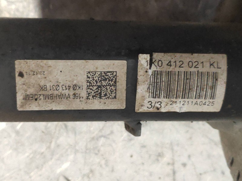 Recambio de amortiguador delantero derecho para skoda octavia berlina (1z3) trend referencia OEM IAM 1K0412021KL 1K0413031BK 