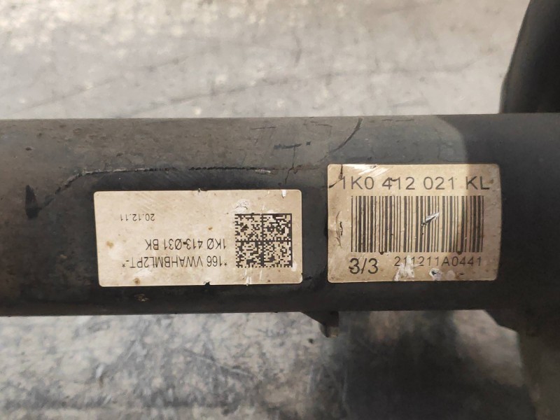 Recambio de amortiguador delantero izquierdo para skoda octavia berlina (1z3) trend referencia OEM IAM 1K0412021KL 1K0413031BK 