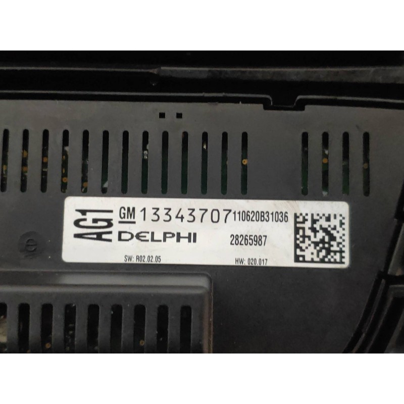 Recambio de mando multifuncion para opel astra j lim. 1.7 16v cdti referencia OEM IAM 13346052 13288081 13288072 13343707 