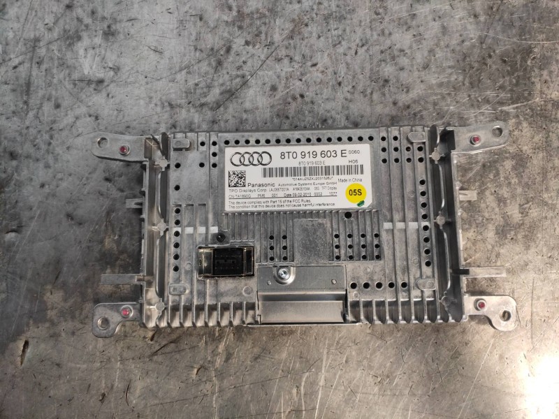 Recambio de pantalla multifuncion para audi a4 avant (8k5) (2008) básico referencia OEM IAM 8T0919603E  