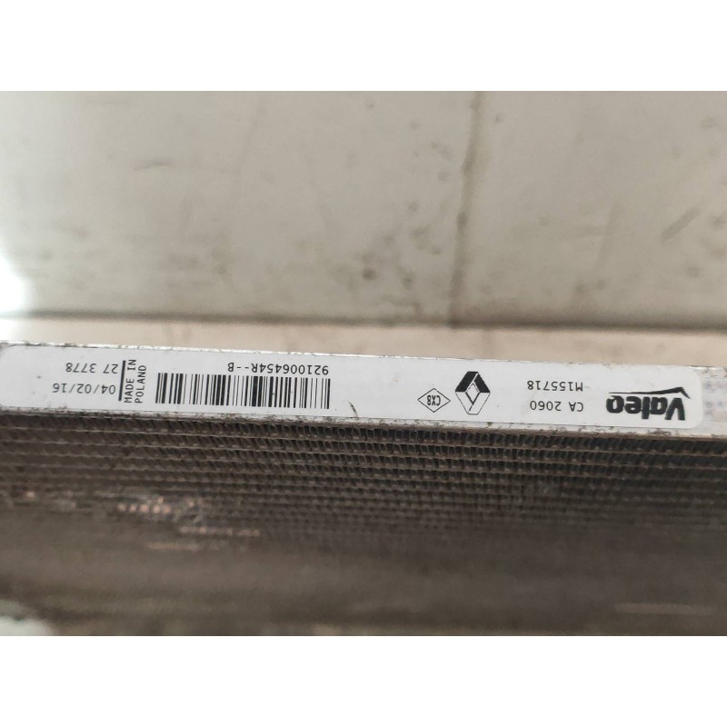 Recambio de condensador / radiador aire acondicionado para dacia logan ii ambiance referencia OEM IAM 921006454RB M155718 VALEO