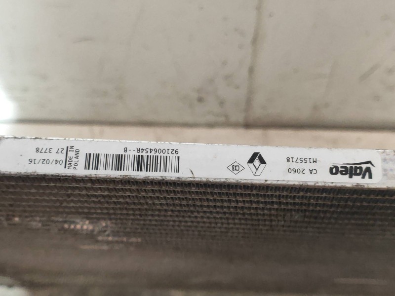 Recambio de condensador / radiador aire acondicionado para dacia logan ii ambiance referencia OEM IAM 921006454RB M155718 VALEO