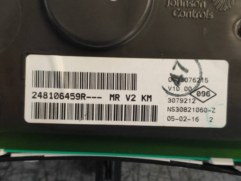 Recambio de cuadro instrumentos para dacia logan ii ambiance referencia OEM IAM 248106459R  