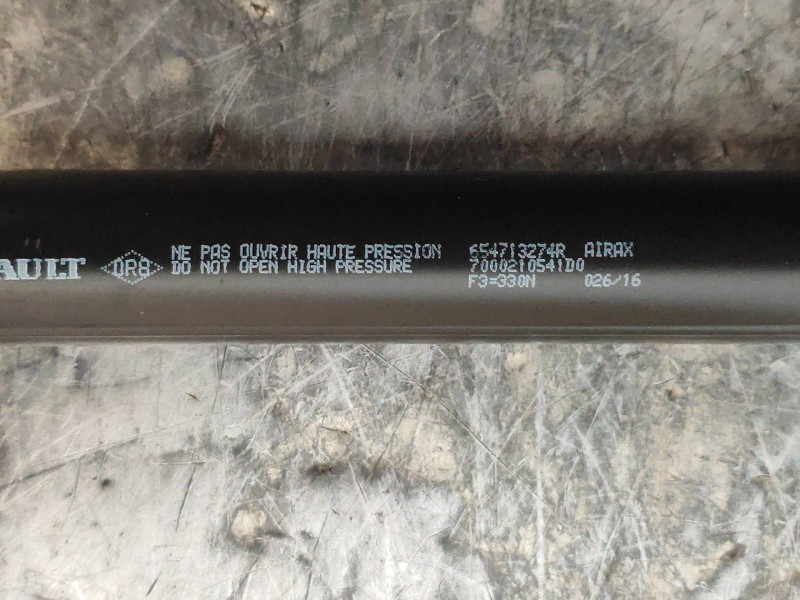 Recambio de amortiguadores maletero / porton para dacia logan ii ambiance referencia OEM IAM 654713274R  