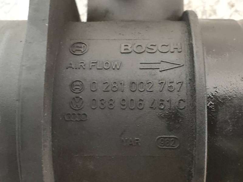 Recambio de caudalimetro para seat alhambra (7v9) signo referencia OEM IAM 0281002757 038906461C 