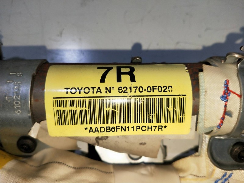 Recambio de airbag cortina delantero derecho para toyota verso active referencia OEM IAM 621700F020  