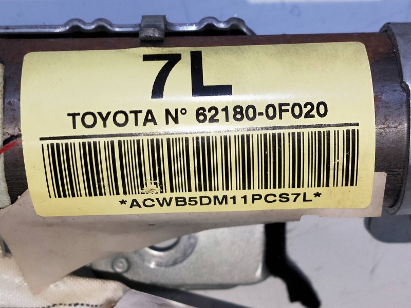 Recambio de airbag cortina delantero izquierdo para toyota verso active referencia OEM IAM 621800F020  