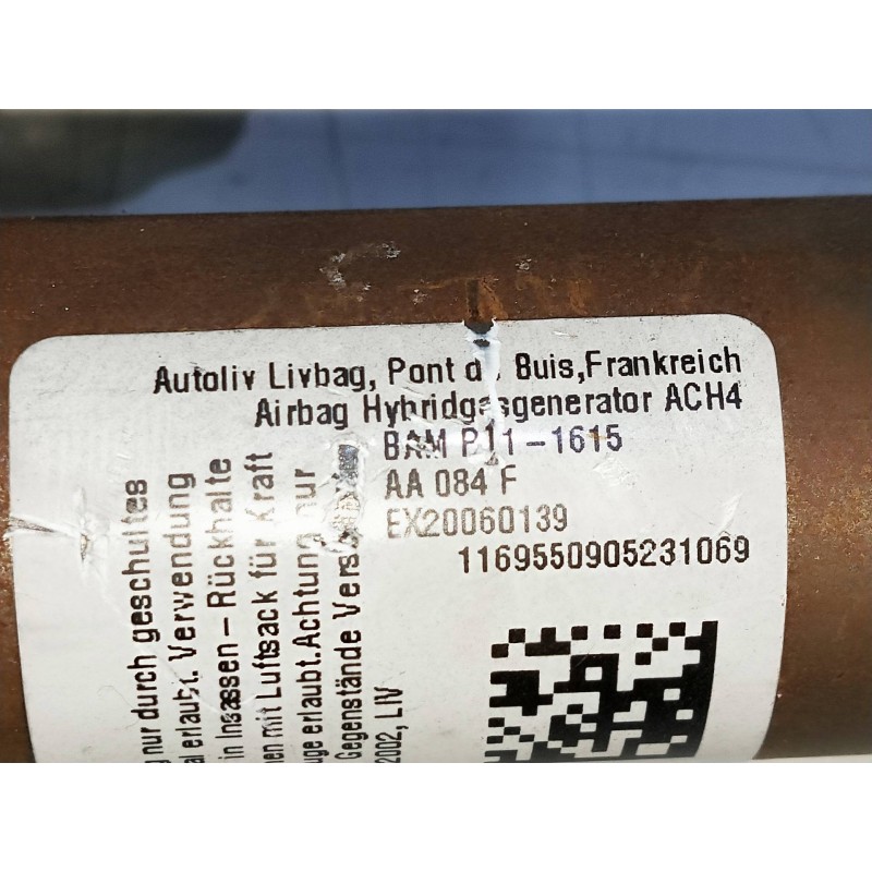 Recambio de airbag cortina delantero izquierdo para toyota prius (nhw30) plug-in hybrid advance referencia OEM IAM BAMPT11615  