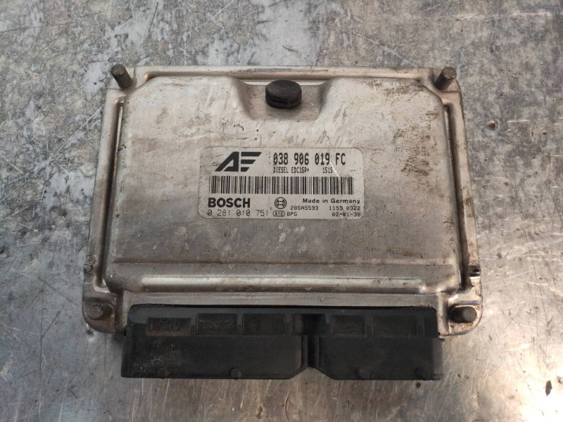 Recambio de centralita motor uce para seat alhambra (7v9) signo referencia OEM IAM 0281010751 038906019FC BOSCH