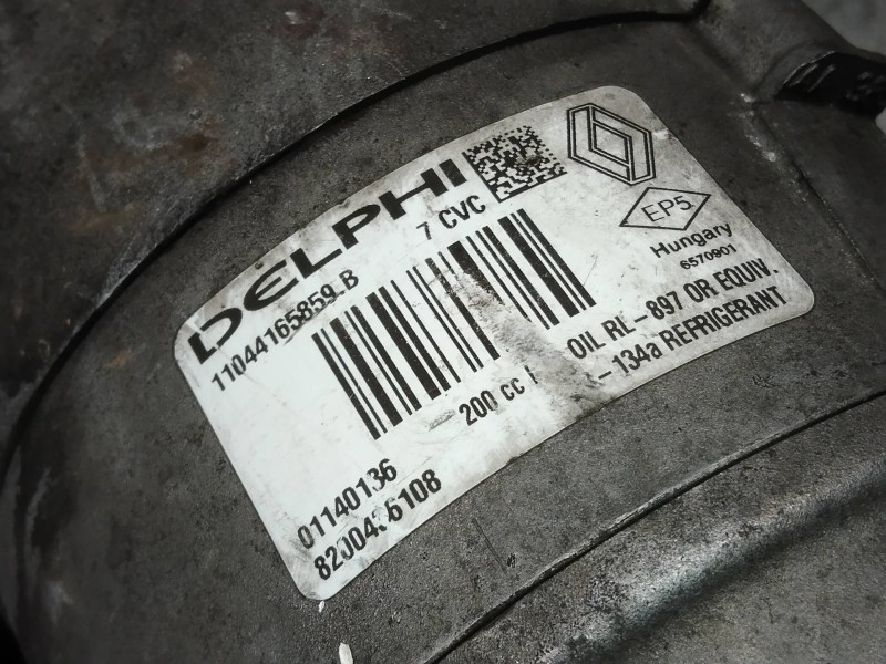 Recambio de compresor aire acondicionado para renault espace iv (jk0) dynamique referencia OEM IAM 8200436108 01140136 