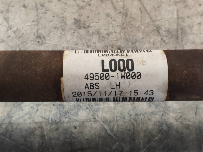 Recambio de transmision delantera izquierda para kia rio (yb) attract referencia OEM IAM 495001W000  