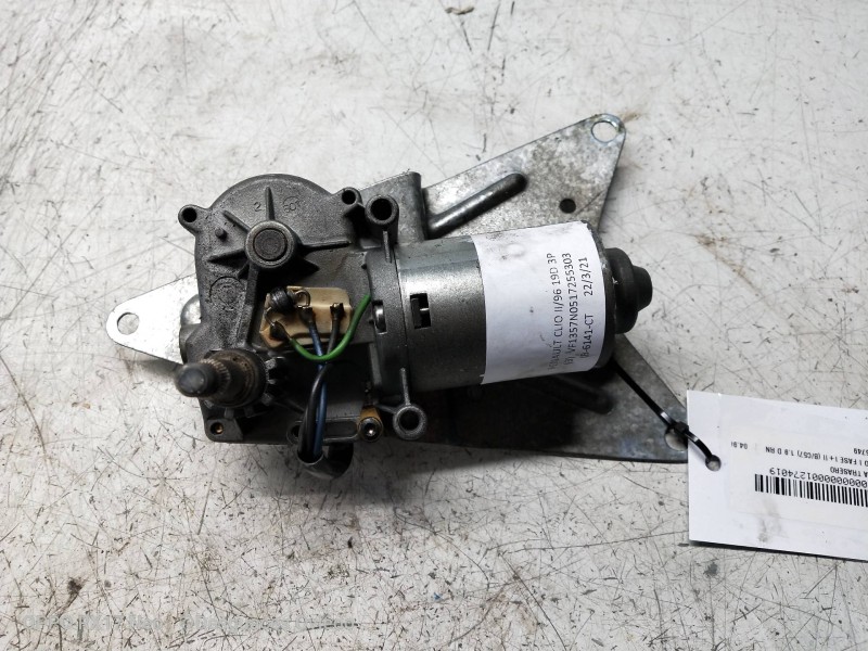 Recambio de motor limpia trasero para renault clio i fase i+ii (b/c57) 1.9 d rn referencia OEM IAM 0390216749 7700830365 