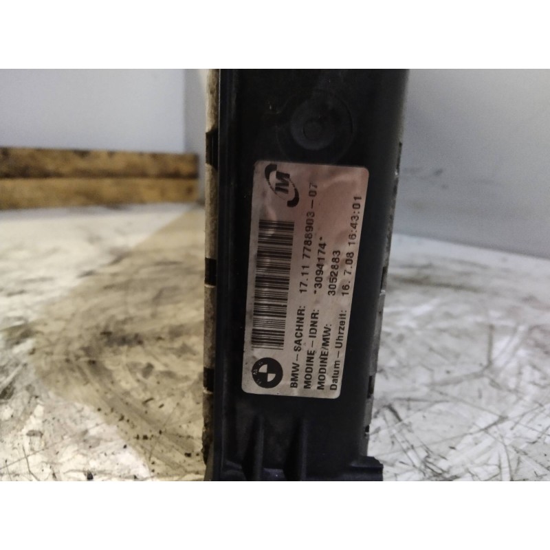 Recambio de radiador agua para bmw serie 1 berlina (e81/e87) 118d referencia OEM IAM 17117788903 3094174 3052883