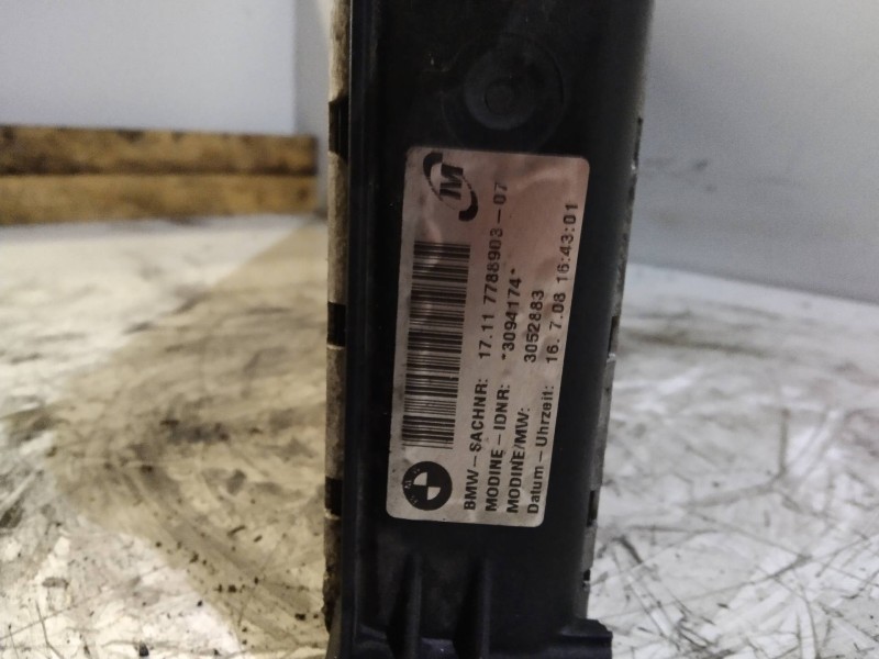 Recambio de radiador agua para bmw serie 1 berlina (e81/e87) 118d referencia OEM IAM 17117788903 3094174 3052883