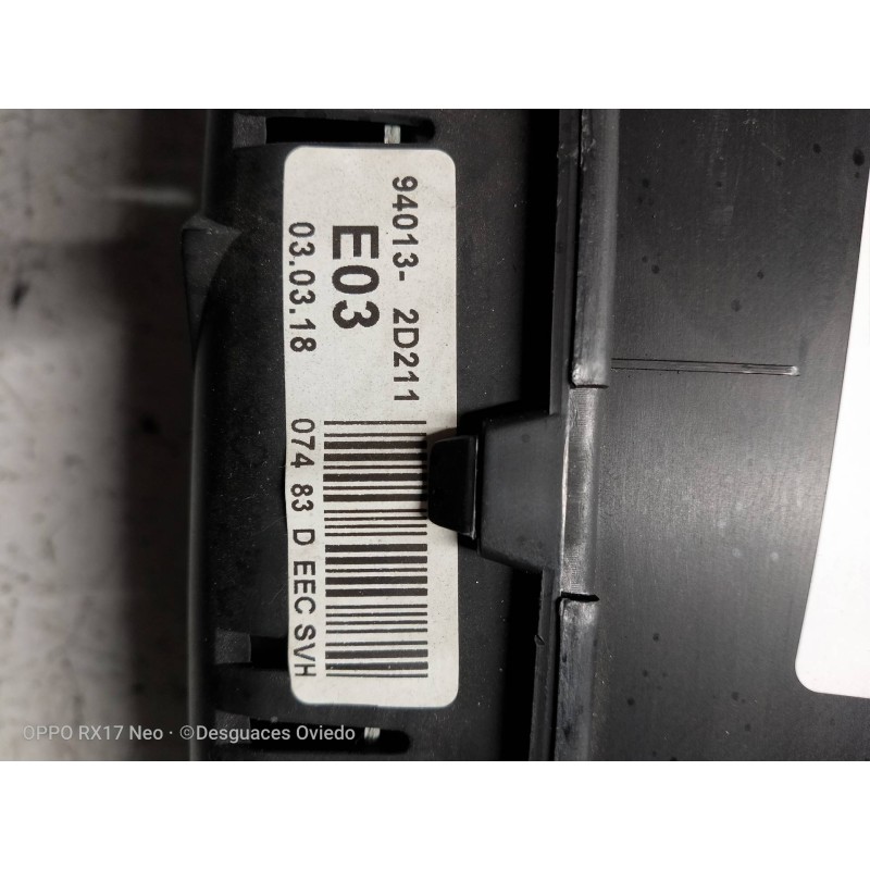 Recambio de cuadro instrumentos para hyundai elantra (xd) 2.0 gls (4-ptas.) (2004) referencia OEM IAM 940132D211 E03 