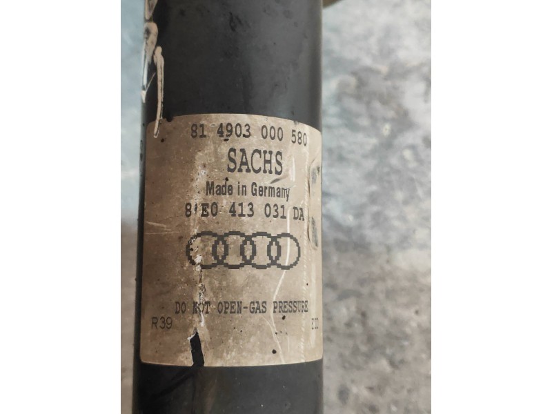Recambio de amortiguador delantero derecho para audi a4 berlina (8e) 2.7 tdi (dpf) referencia OEM IAM 8E0413031DA 814903000580 