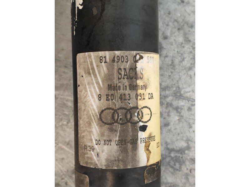 Recambio de amortiguador delantero izquierdo para audi a4 berlina (8e) 2.7 tdi (dpf) referencia OEM IAM 8E0413031DA 814903000580