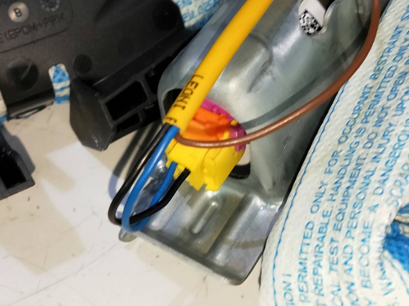 Recambio de airbag cortina delantero derecho para volkswagen touran (1t2) highline referencia OEM IAM 1T0880742G  