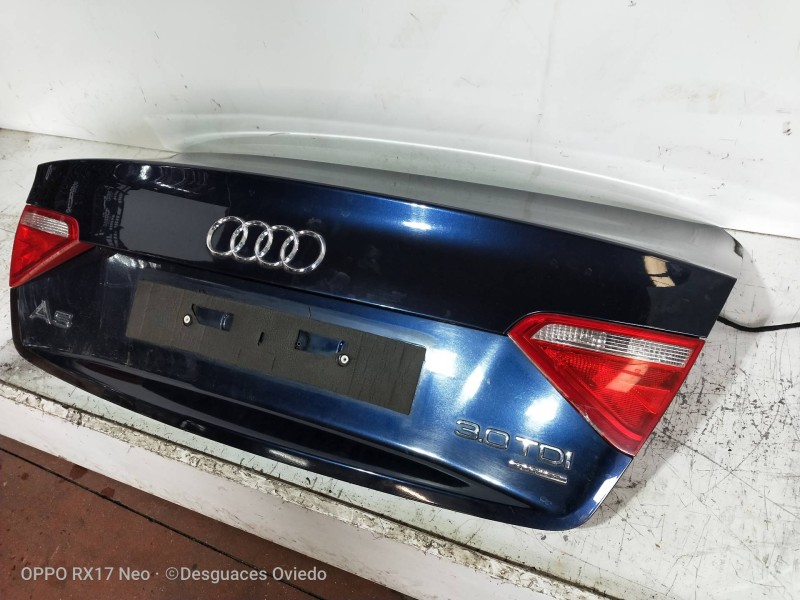 Recambio de tapa maletero para audi a5 coupe (8t) 3.0 tdi quattro referencia OEM IAM   