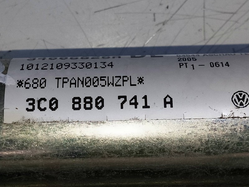 Recambio de airbag cortina delantero izquierdo para volkswagen passat berlina (3c2) 2.0 16v fsi referencia OEM IAM 3C088741A  